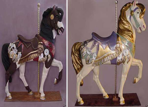 Antique carousel horse 