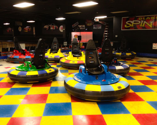 Beston amusement park laser spin zone bumper cars for sale cheap