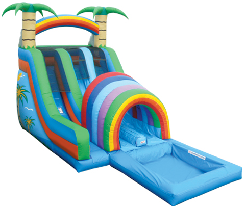 kids inflatable water slides