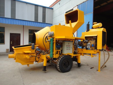 Diesel Concrete Mixer Pump