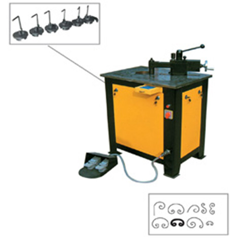 scroll machines for wrought iron