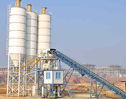 Full automatic concrete mixing plant for sale
