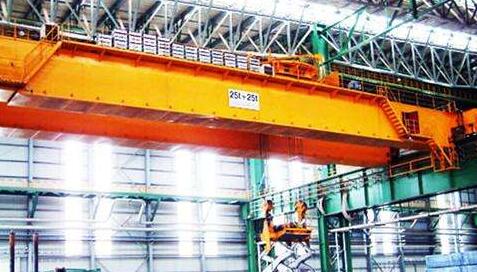 an overhead crane