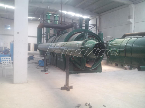 waste tire pyrolysis equipment