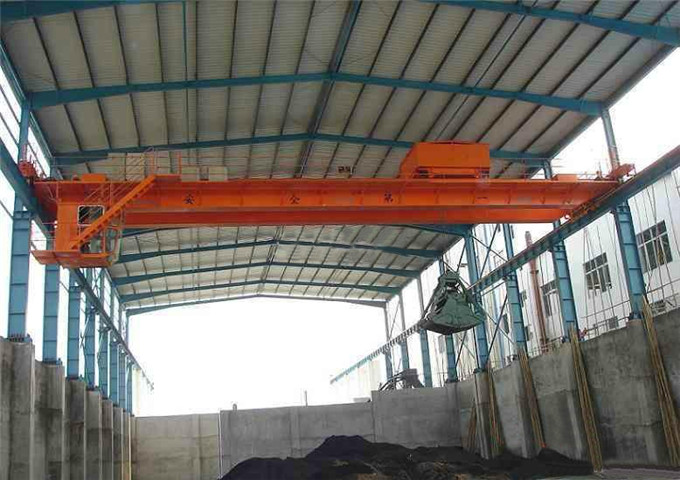 The quality of the grab overhead crane is high