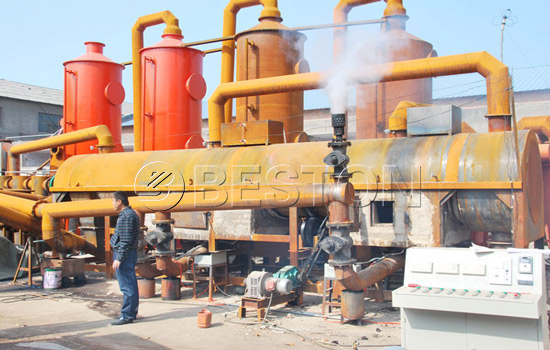 Beston biomass carbonization plant for sale