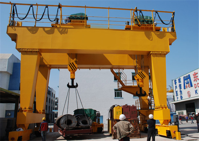 Get double girder gantry crane 60 ton price