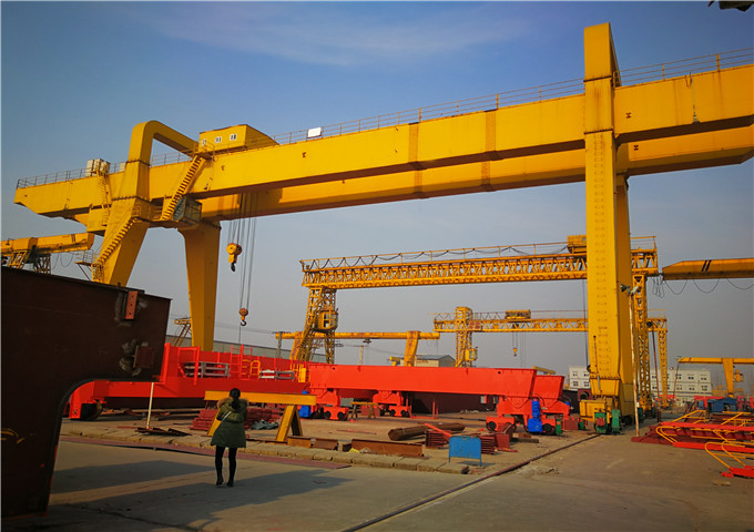 Give 60 ton double girder gantry crane