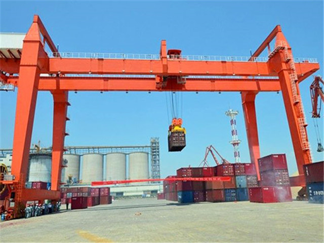 50 ton double girder gantry crane
