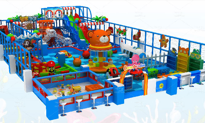 Ocean themes indoor playground equipment