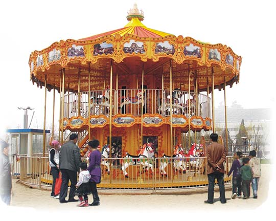 double decker carousel for sale