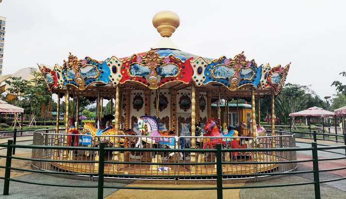 Grand carousel ride for park 