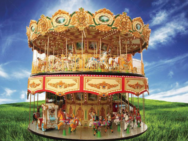 double decker carousel for sale